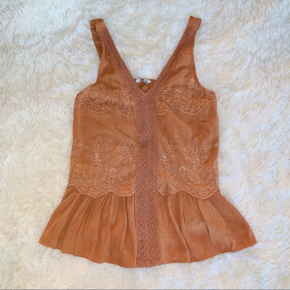 Burnt Orange Tank Top